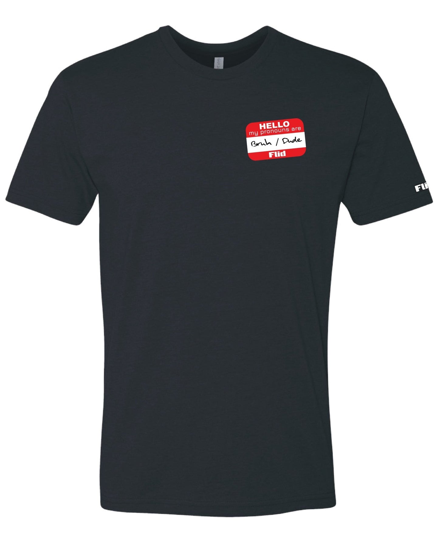 FLIDWear Classic Fit T-Shirt – Black Gym Shirt 3XL - High Quality - Long Island | FLIDWear
