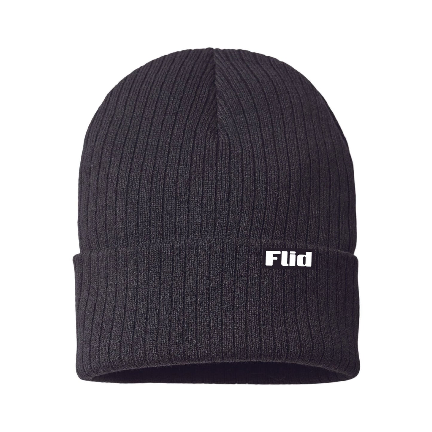 FLIDWear Premium Knit Beanie – Black - High Quality - Long Island | FLIDWear